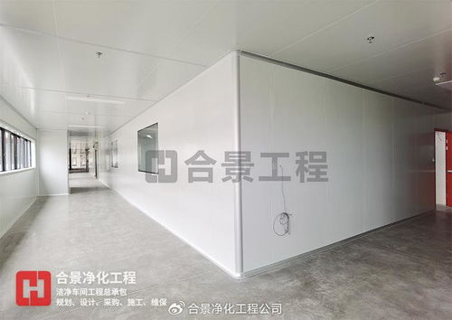合景凈化工程公司承建的廣東鋰電池潔凈車間裝修建設項目設備入場完成