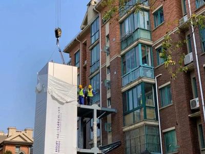 搭建完成只需8小時,老房加裝電梯又有了哪些新高招?